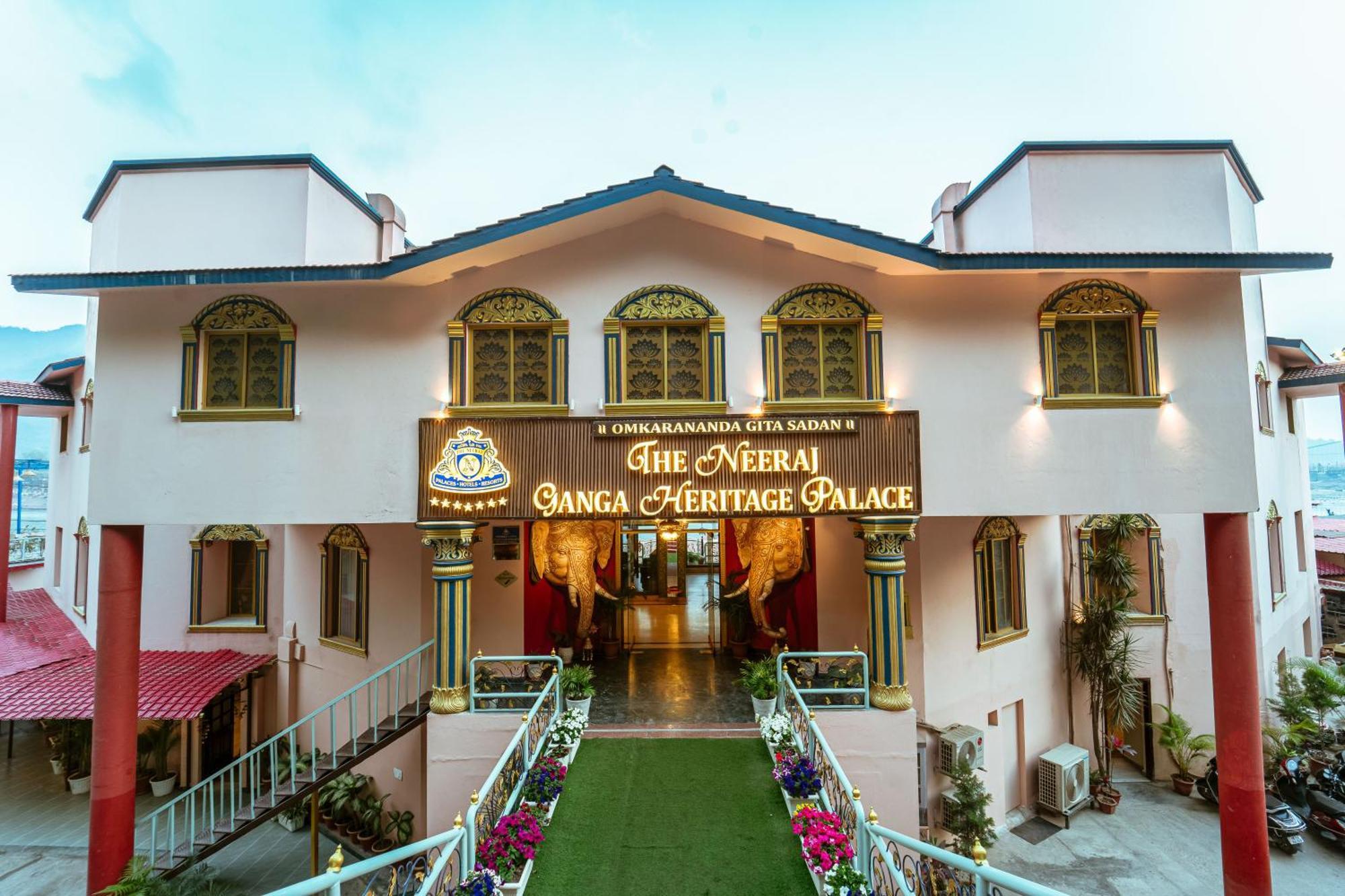 The Neeraj Ganga Heritage Palace Rishikesh Bagian luar foto